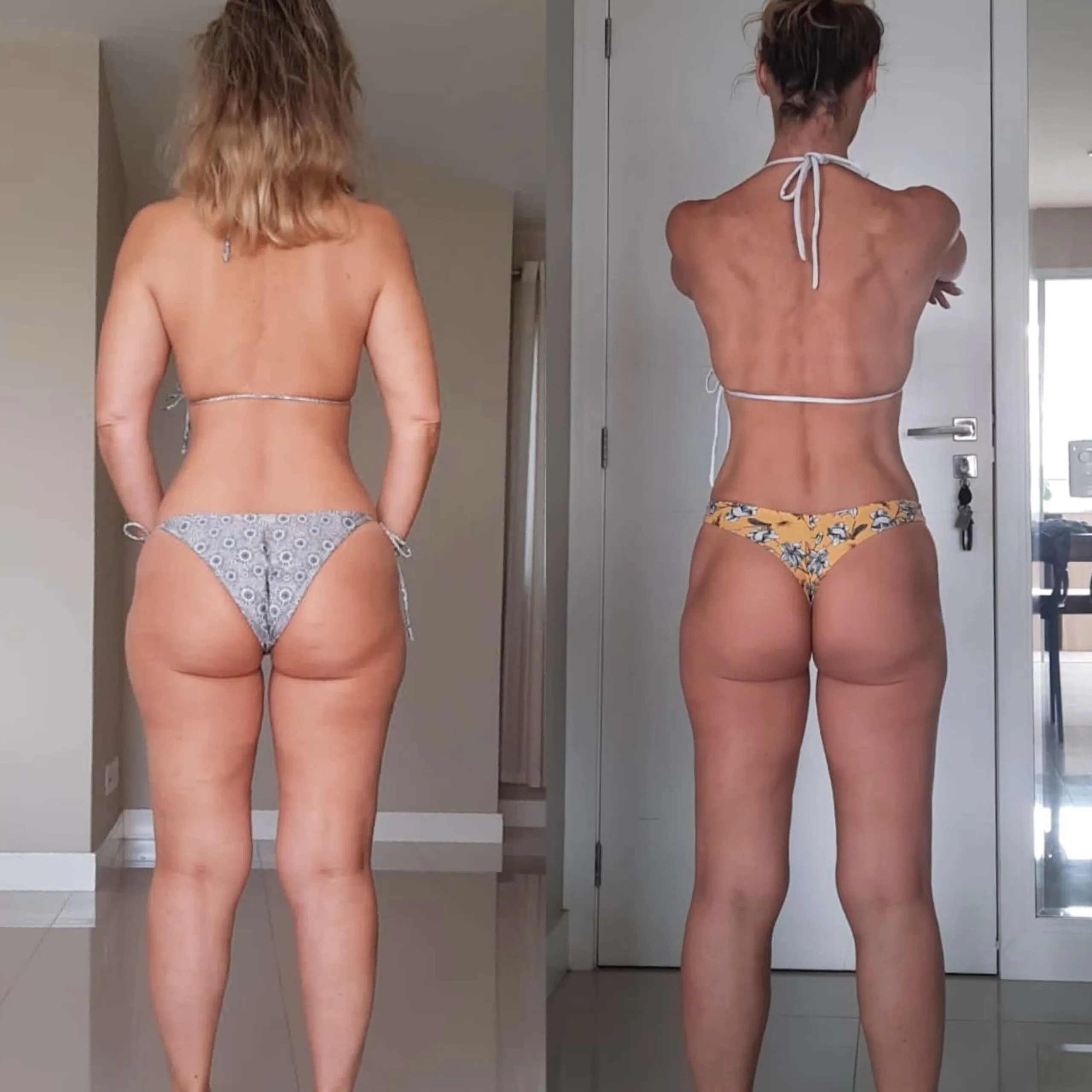 Aluna Reprograme — antes e depois