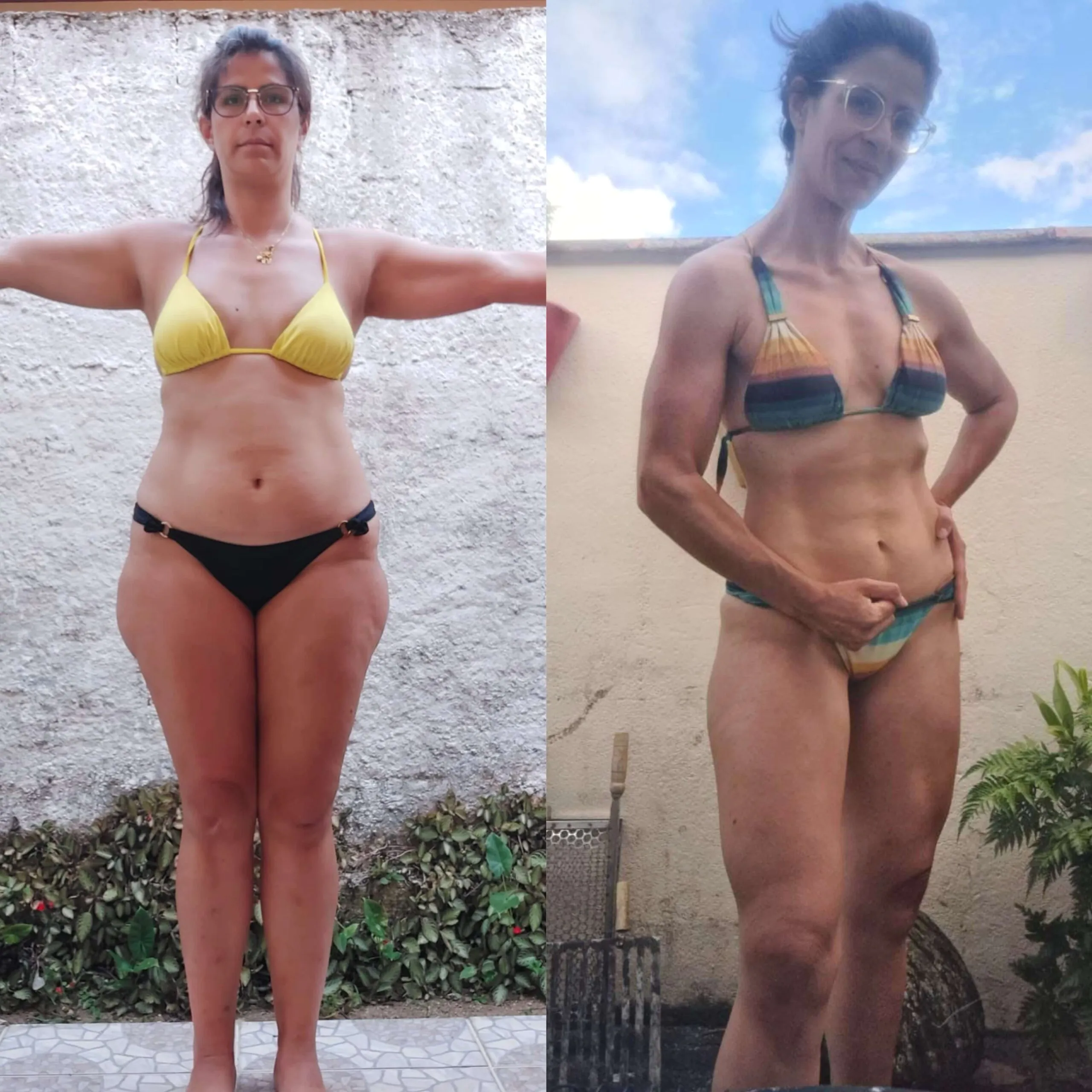 Aluna Reprograme — antes e depois