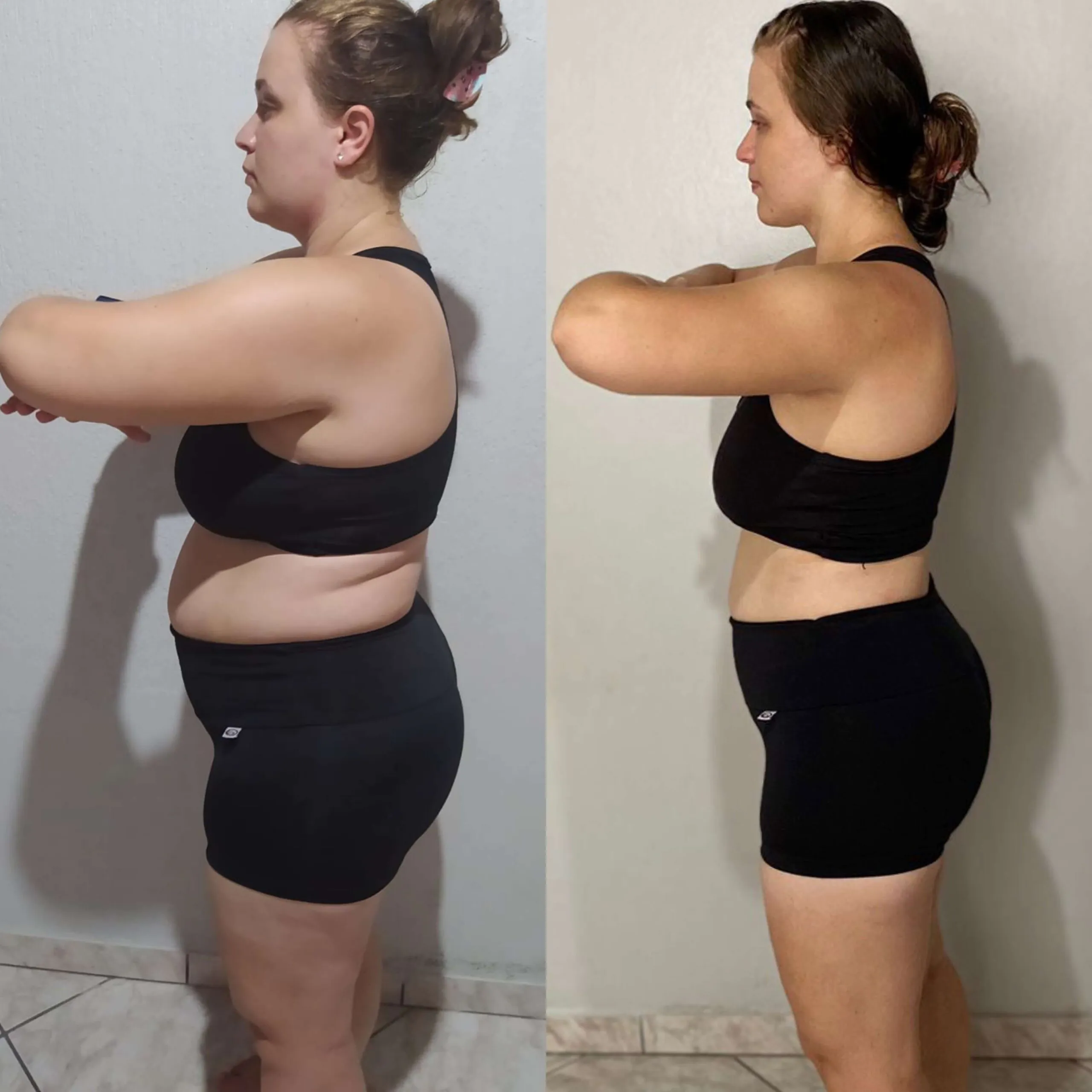 Aluna Reprograme — antes e depois